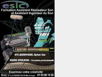 Prsentation et lancement d une section sonsocit de formation ESIC