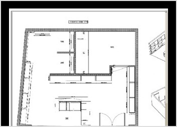 Plan d implantation en vue d une validation client et pour une utilisation atelier et pose.