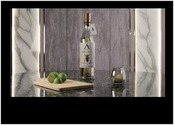 Rendu 3D photor&eacute;aliste d?une bouteille de rhum premium A1710 &laquo; B&ecirc;te &agrave; Feu &raquo;, accompagn&eacute;e d?un verre et de citrons sur plateau marbr&eacute;. Ce projet met en avant le travail sur la transparence du verre, les mat&eacute;riaux premium, l?&eacute;clairage raffin&eacute; et la mise en sc&egrave;ne produit. Id&eacute;al pour la communication produit, la publicit&eacute; et la visualisation haut de gamme dans l?univers des spiritueux et du luxe.