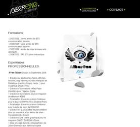 descriptif portfolio alber site-internet