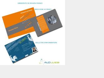 Brochure A4 de 42 pages, pour l universit de ROUEN.