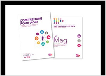 Identit visuelle et cration des supports de communication des Journes SNCF/Scurit.