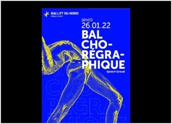 Création fictive d'une affiche pour un spectacle du ballet du nord