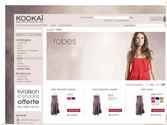 Création de la charte graphique  du site e-commerce de la marque Kookai