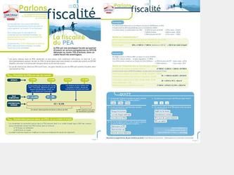 Ralisation de la mise en page d UNE fiche Fiscalit recto / verso du Crdit du Mutuel du Sud-Ouest