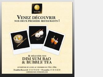Cration d une affiche pour un nouveau restaurant de Dim Sum  Paris