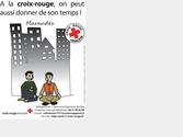 Srie de Flyers pour la Croix-Rouge du 11me arrondissement de Paris sur le thme " la Croix-Rouge, on peut aussi donner de son temps". Fiche 2: la maraude. Budget total : 500 euros. Dure du projet : 10 jours. 