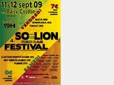 Réalisation de l'affiche du Solion Reggae Festival 2009