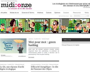 Cration et dveloppement de ce webzine ddi au dveloppement durable dans l urbanisme