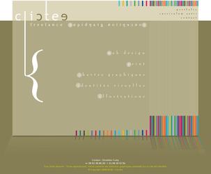 Clictee - Graphiste freelance.Conception graphique web & print,Création de logos, identité visuelle, Illustration...