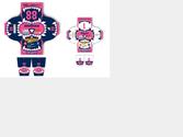 Projet - Conception Graphique de la tenue de Hockey /// Client - Les Dauphins ///