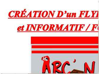 La cliente m'as demandé de réaliser un flyer, pour pouvoir r à ses clients actuels et potentiels.
En y introduisant ses principales formules.
Détourage photos : visuels, création du logo ARCn' Crok et identité visuelle.(couleurs déjà existantes)

cliente ayant aussi demandée de réaliser des cartes de fidélité (voir portfolio)

