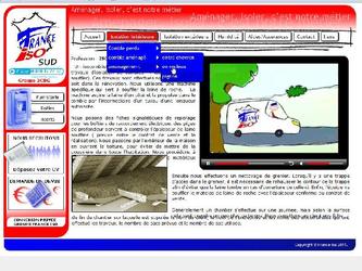 création d'un site internet vitrine ainsi que de l'animation scénarisée présente sur la page d'accueil