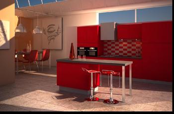 Rendu cuisine V-ray