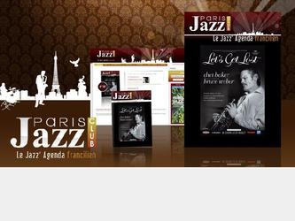 Propositions identité visuelle pour Paris Jazz Club