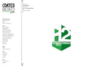 Logo + charte graphique de l entreprise H2 Automotive.