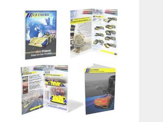 Brochure de présentation d'une société de stages de pilotage