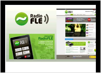 Cration de logo pour Radio Online de la "Fundacin de la Lengua Espaola" Rference: http://www.fundacionlengua.com/radiofle/