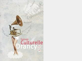 Brochure 64 pages A6 pourla saison culturelle de Drancy