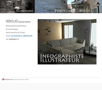 descriptif portfolio fredinhio site-internet