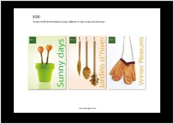 Cr&eacute;ation des visuels et du concept. Shooting et montage, mise en page.