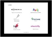 Cr&eacute;ations de logos pour divers clients