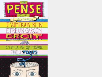 HERV LE TELLIER UNE SORTE DE MISE EN GARDE PERMANENTE SUR CE QU EST LA RALITIllustration d une slection de citations d Herv Le Tellier "  quoi penses-tu ? " pour le site culturel L Intermde.