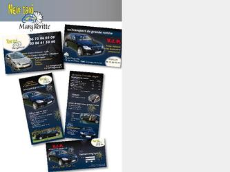 Cration d un logo, de cartes de visite et de flyers pour une socit de taxi. remise de fichiers pour impression.