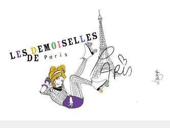 logo pour les demoiselles de Paris