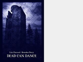 Affiche hommage groupe de musique Dead Can Dance.