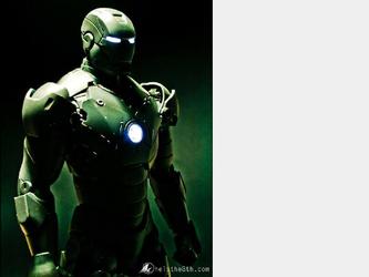 Portrait de Iron Man, (Figurine en PVC) personnage de l univers Marvel.Pris avec un EOS 400D et retouch sous lightroom.
