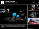 DMG MOTORSPORTS est une société spécialisée dans le domaine du karting.Mon rôle a été d'établir une nouvelle charte graphique web et papier passant notamment par la création d'un nouveau logo, d'une nouvelle carte de visite, du catalogue 2010/2011 et d'un site full flash présentant les activités et produits de cette société.