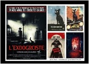 Détournement d'affiches de films avec incrustations de Mia, une chienne adorable.