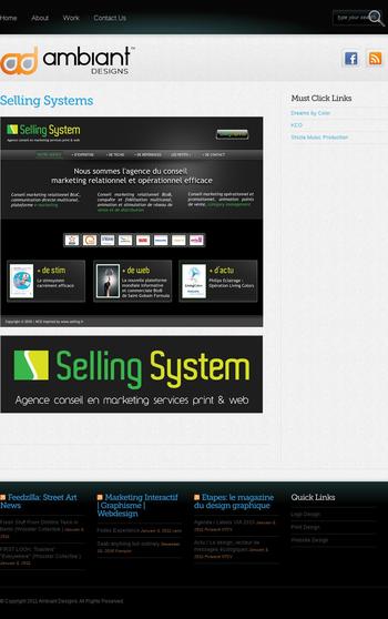 Refront pour Selling System