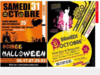 Flyers 15 X 21Disco - Halloween