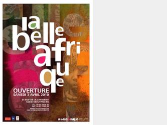 Identit visuelle d un centre culturel prsentant diverses formes d art africain (projet complet  voir sur mon site internet)