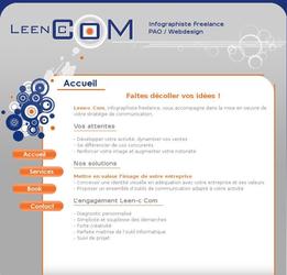 descriptif portfolio leen-c-com site-internet