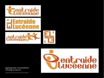 Logotype pour l association "entraide lucenne