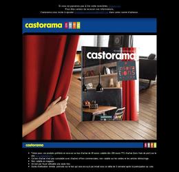 Newsletter et catalogue  Castorama 
