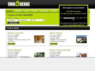 Réalisation du site internet d'une agence immobilière.

La gestion des annonces immobilières est automatisé avec le logiciel de gestion de l'agence. (Pericles)

Le client n'a donc pas à s'occuper de la mise a jours des annonces sur le site tout est automatisé.

Les travaux effectués : Charte graphique, logo, site internet et solution de synchronisation des annonces avec péricles. 



