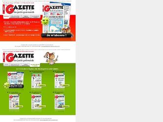  site web : "Gazette des petits gourmands"