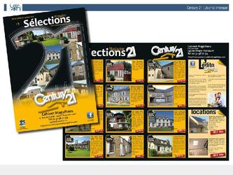 Magazine 4 pages quadri, 5000 exemplaires, cration, mise en page, gestion des annonces et de l impression.