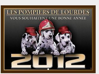 calendrier 2012 pompiers de Lourdes