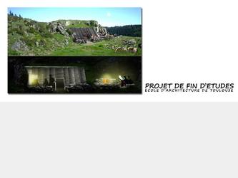 Modlisation et insertion paysagre d un projet d architecture.Logiciels : Cinma4D, Photoshop CS5