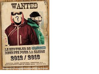 Réalisation de l'affiche de recrutemetn pour le SnowClub de la station de Peyragudes dans les Pyrénées