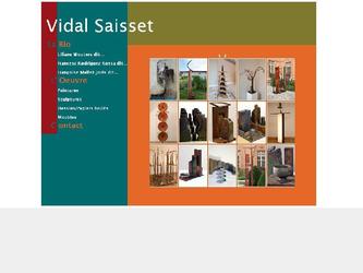 Site ralis pour la peintre et sculpteur Marie Vidal Saisset