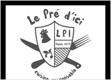 Logo et charte graphique d un restaurant locavore, Paris 18e