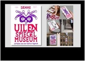Poster , scénographie et dépliant pour Uilenspiegel Museum à Damme, accompagnant la scénographie du musée sur de nombreux supports. Ce projet regroupe avec précision et gout : illustration, édition, typographie, ce qui en fait une référence technique pour mon portfolio.