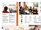 Prises de vues, Illustrations, pictogrammes, et mise en page exe d'une brochure A4 de 36 pages pour l'Institut Régional des jeunes sourd.