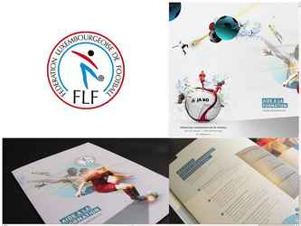 Création d'un magazine 48pages pour le département des jeunes de la FLF. Création d'identité visuel pour ce départment en cours.